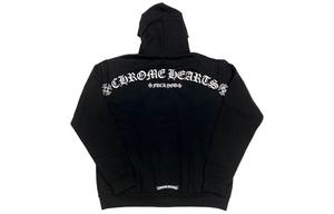 Толстовка унисекс черная Chrome Hearts, черный