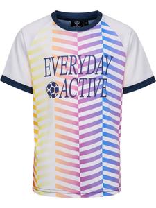 Hummel Детская футболка Hmlshimmer в сине-белом цвете