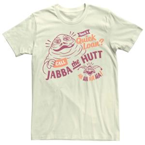 Мужская футболка Jabba The Hutt Need A Quick Loan Star Wars