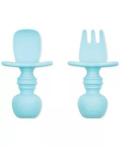 Силиконовые жевательные принадлежности для мальчиков и девочек Bumkins, оранжевый