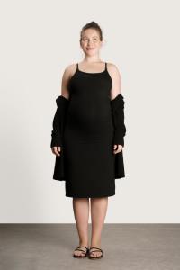 Ночная рубашка для кормления Feel Good NOM Maternity, Black