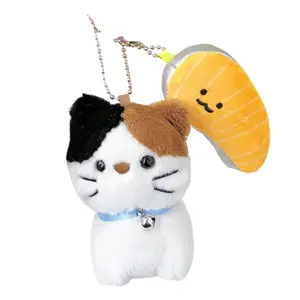 Очаровательные магнитные куколки-подвески щенок, котенок и косточка для рюкзака плюш высотой 8см 77 SEVEN DREAM