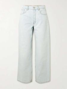 Джинсы Manon с высокой талией и широкими штанинами Anine Bing, синий