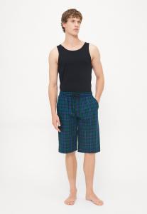 Пижамные брюки Pier One 2 PACK, Navy/Green/Dark Blue