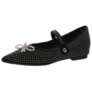 Туфли Мэри Джейн на массивном каблуке для женщин City camel, Black