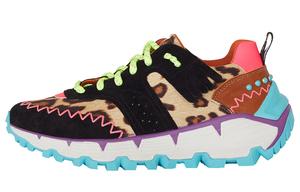 ETRO Женские повседневные кроссовки Low top Black/Blue/Pink/Purple/Yellow