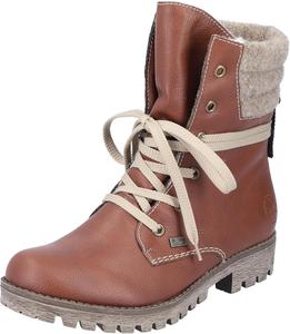Женские ботильоны Rieker, Reddish Brown Wood 25