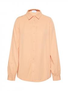 Женская блузка персиково-оранжевого цвета usha BLUE LABEL