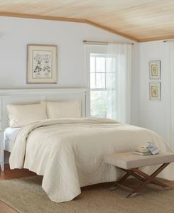 Комплект постельного белья felicity cotton, 3 предмета, двусторонний, размер full/queen. Laura Ashley, Ivory