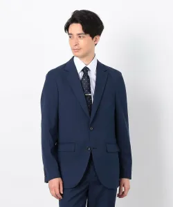 Пиджак из микроволокон Добби с эластичной тканью Comme Ca Ism, цвет Navy