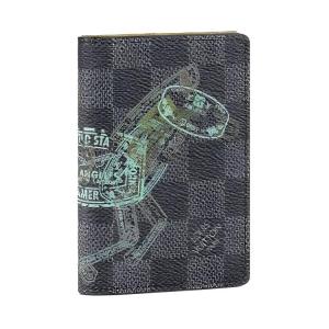 LOUIS VUITTON Карманный органайзер Дамиер Графит с принтом