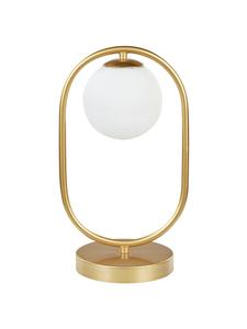 Настольные лампы YANKEE золотисто-белого цвета - (Ш) 14 x (В) 35 x (Д) 14 см