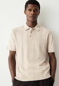 Поло REGULAR FIT SHORT SLEEVE Next, бежевый