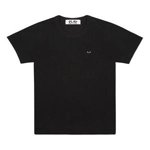 Футболка kawakubo rei black printing short sleeve black Comme Des Garcons Play, черный