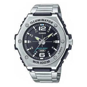 Часы Casio Illuminator Analog Watch 'Silver Black', цвет silver