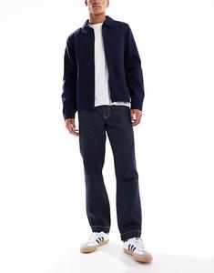 Джинсы прямого кроя из необработанного ворса Asos Design