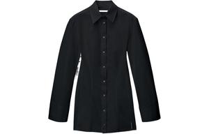 Костюмная рубашка-мини Alexander Wang, черный