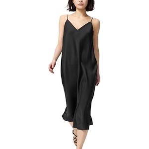 Женское платье-комбинация UNIQLO, черный