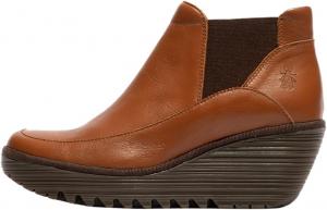 Женские современные ботильоны FLY London, Tan