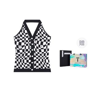 Футболка-майка женская EUROPEAN TOUR, зеленая белая