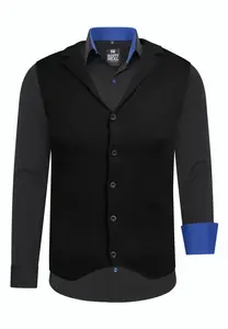 Рубашка с длинными рукавами Расти Нила, включая рубашку с длинными рукавами и жилет Rusty Neal, черный