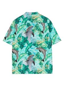 BLUE SKY INN рубашка с принтом, зеленый