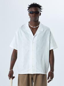 Рубашка на пуговицах Comfort fit VAMOS CLO, экрю