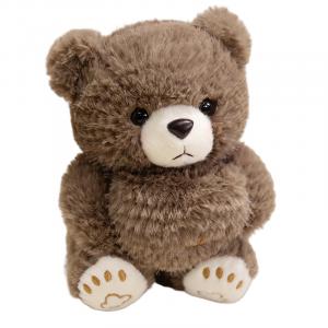 Плюшевая кукла милый котенок и медвежонок высота 20см/25см Tak Bebe, Coffee-Bear