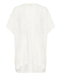Вязаный кардиган Cream Damo, белый