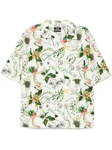 Рубашка с графичным принтом Five Cm, нейтральный