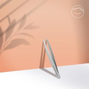 Сталекс, Пинцет для корректировки бровей, узкие и ровные края, Beauty & Care TBC-10/1, STALEKS