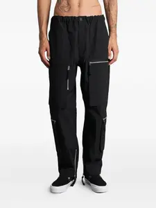 Брюки с карманами на молнии Comme Des Garçons Homme, черный