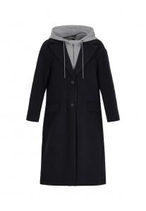 Пальто межсезонное myMo ROCKS, темно-синий