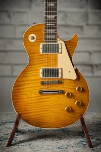 Gibson ’59 Les Paul Standard RI сделан на заказ - светлый состаренный зеленый лимон