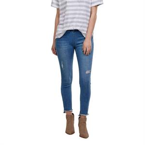 Леггинсы Max Distressed Denim синего цвета mudpie