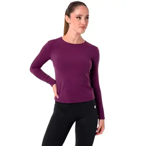 Футболка Intermezzo Bony long sleeve, фиолетовый