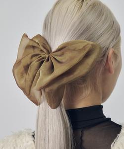 Заколка для волос с объемной лентой Goldy, цвет Light Brown