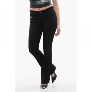 Джинсы облегающего кроя с заниженной талией и эффектом Boot Cut 1969 D-EBBEY 22 см L Diesel, Black