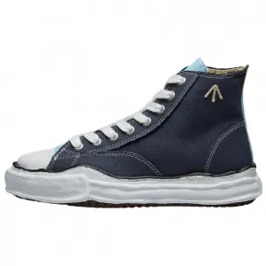 MIHARA YASUHIRO Nigel Cabourn высокие кеды Unisex Marine Blue