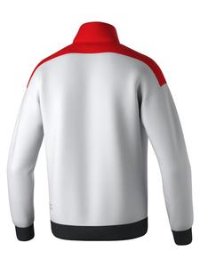 Тренировочня куртка erima, цвет weiß/rot/schwarz