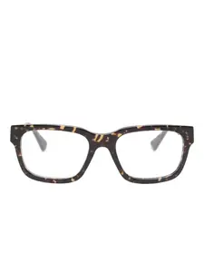 Очки в квадратной оправе Gucci, коричневый