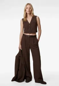 Полосатые брюки Koton, Brown