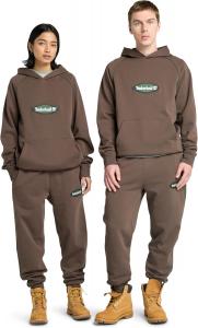 Timberland мужские спортивные штаны с овальным логотипом, Chocolate Brown