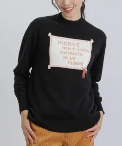 Свитер Studio Picone, цвет Black (001)