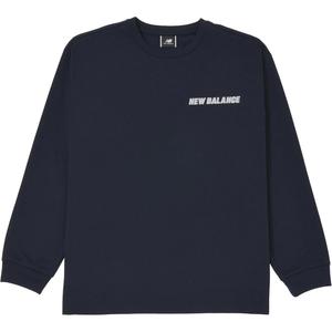 Футболка Reflection для мужчин, цвет: темно-синий New Balance, синий