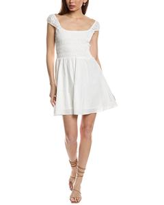 Фейтфул Бренд Лене Мини-платье FAITHFULL THE BRAND, белый