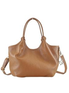 COLLEZIONE ALESSANDRO Плечевая сумка 'Madmoi' в коричневом цвете