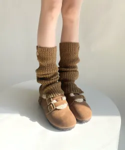 Гетры с деревянными пуговицами Aimoha - Select -, цвет Coffee