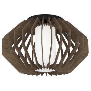 Потолочный светильник Eglo Rusticaria, прозрачное стекло / сталь - 1 пламя