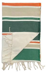 Полотенце для хаммама Le Comptoir de la Plage Helios, зеленый